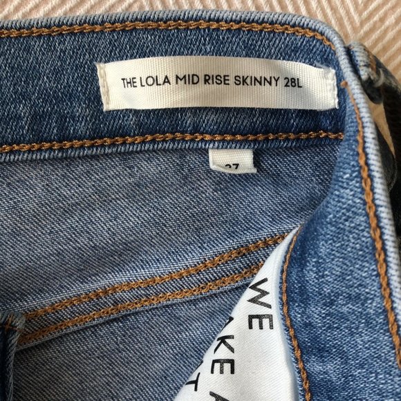 Denim Forum The Lola Mid-Rise Skinny 28L - Picture 4 of 4